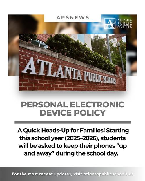 Starting this school year, students will be asked to keep their phones "up and away" during the school day.